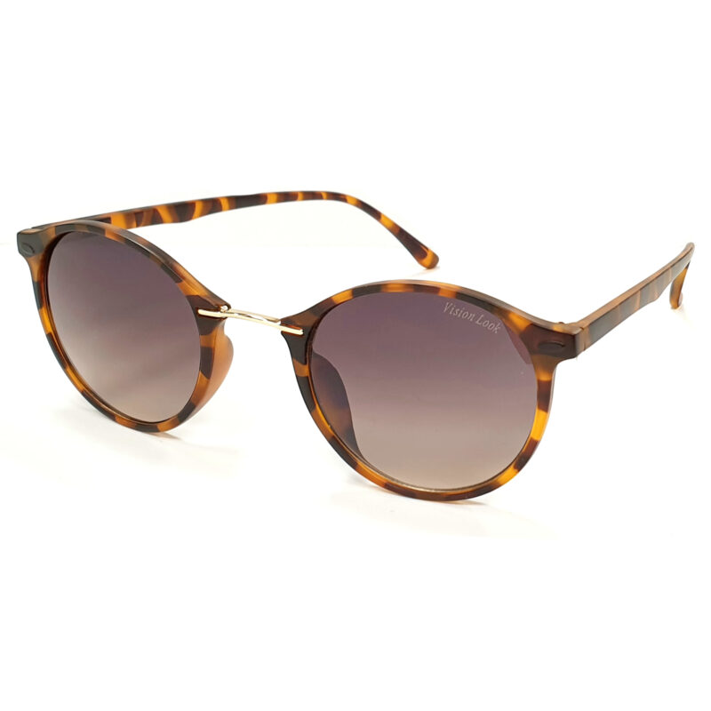 montatura maculata lente sfumata grigio