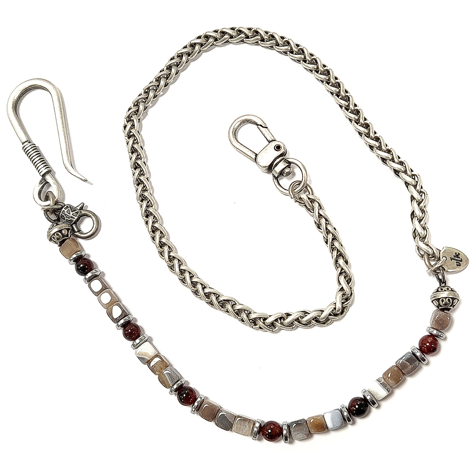 SIIN Catene Per Jeans, Biker Punk Stile Cranio Catene Per Jeans - Foto 10